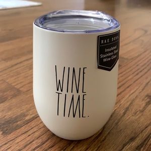 Rae Dunn 12 oz wine drink tumbler insulated cup